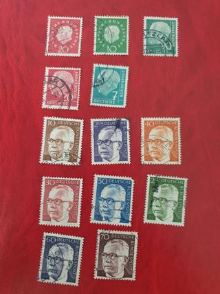 Lote de sellos Alemania