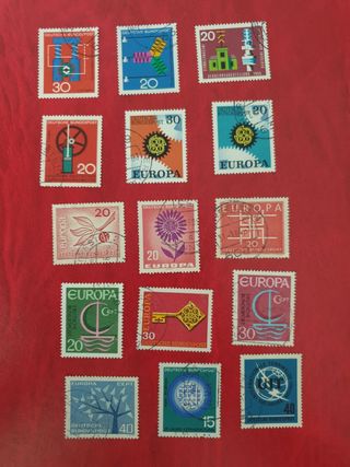 Lote de sellos Alemania-Europa