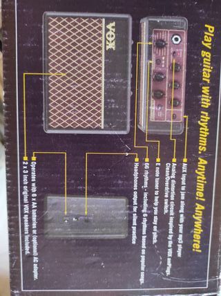 amplificador guitarra eléctrica vox