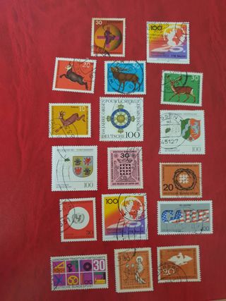 Lote de sellos Alemania