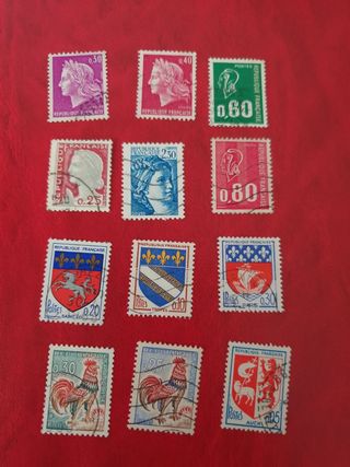 Lote de sellos Francia