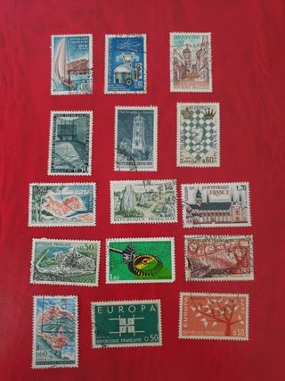 Lote de sellos Francia