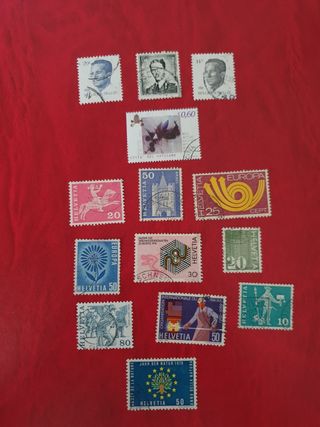 Lote de sellos variados De Europa