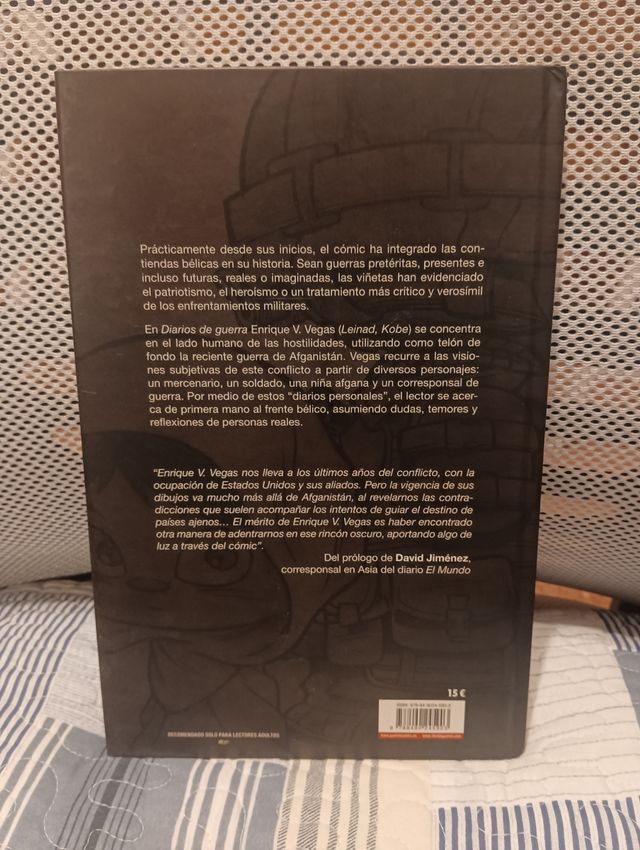 DIARIOS DE GUERRA. (Enrique Vegas) Cómic 
