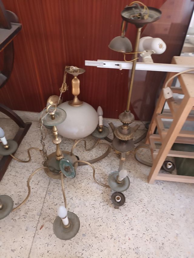 lámparas vintage buenas de venden por separa