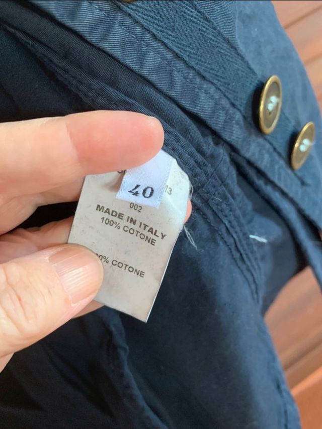 Giacca Cotone Massimo Rebecchi