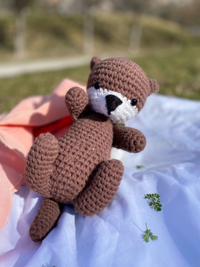 Amigurumi Otter/Crochet nutria/amigurumi nutria