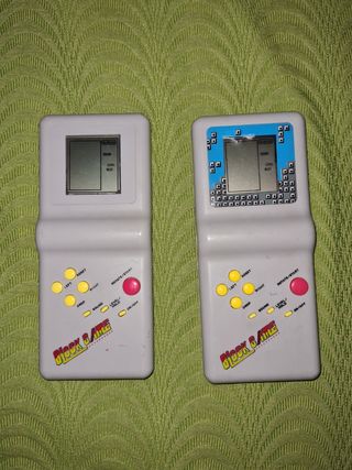 2 consolas tetris 1980 1990