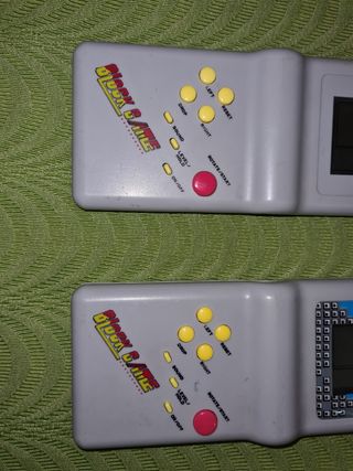2 consolas tetris 1980 1990