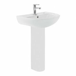 Lavabo baño con pedestal