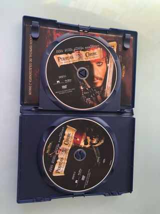 CINE DVD Piratas del Caribe/Spiderman/ Hellboy