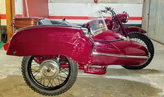 Moto con Sidecar IZH 350cc.