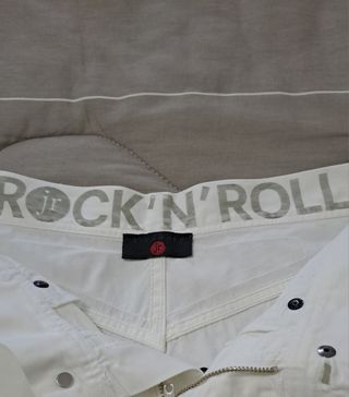 Pantalone corto bimbo Jeckerson jr colore bianco t