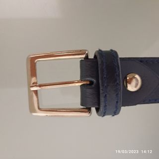 Cinturón de piel de vestir para niño