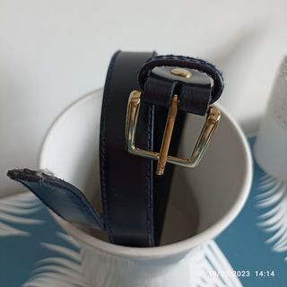 Cinturón de piel de vestir para niño