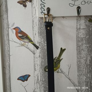 Cinturón de piel de vestir para niño