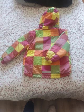 cazadora nieve niña