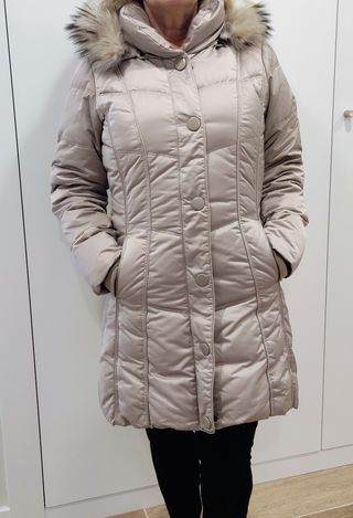 Abrigo de plumas Guxi talla 42