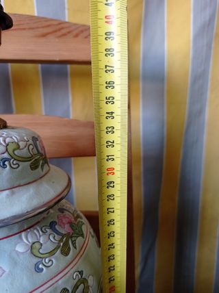 LAMPARA JARRON ..jarrón chino..