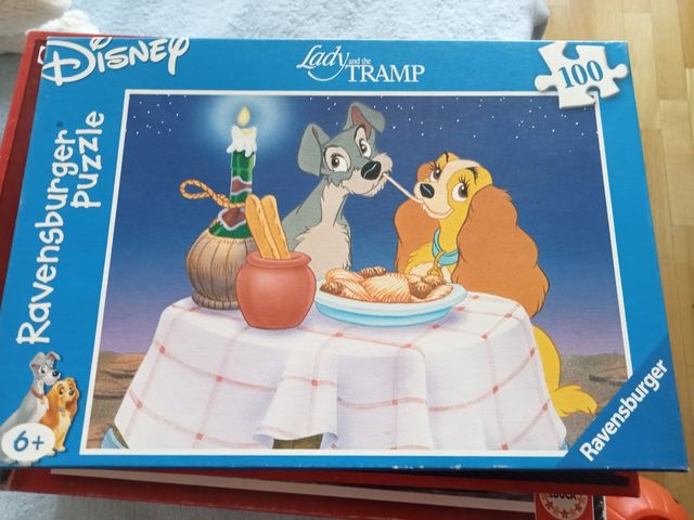 Puzzle Dama y el vagabundo