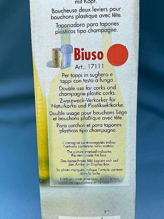 Tappatrice 2 leve regolabile "Biuso"