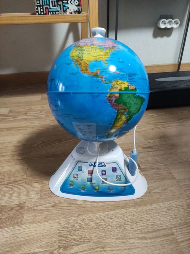 Globo terráqueo didáctico