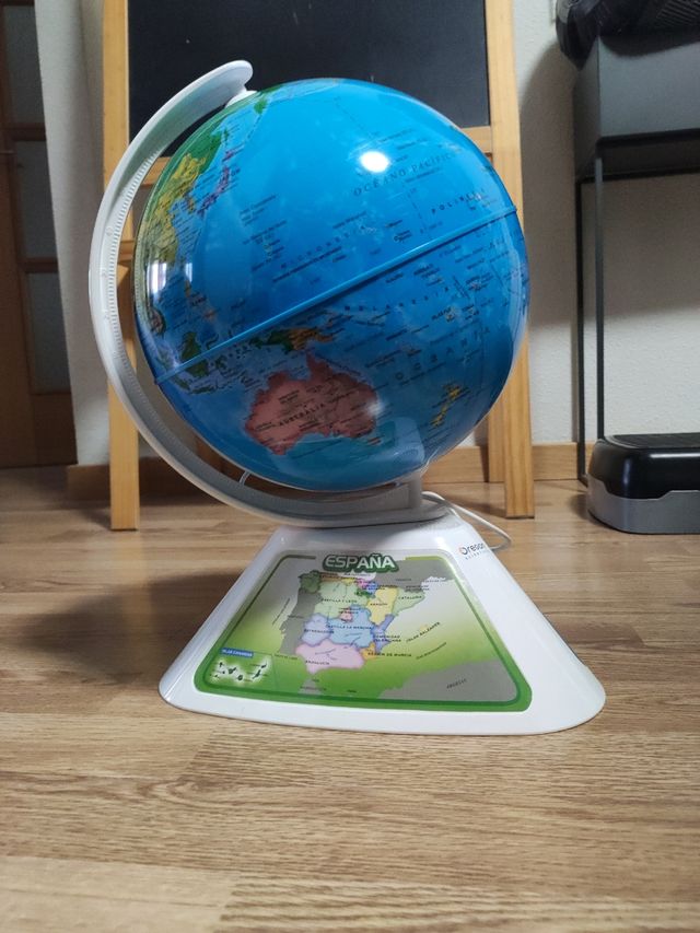 Globo terráqueo didáctico