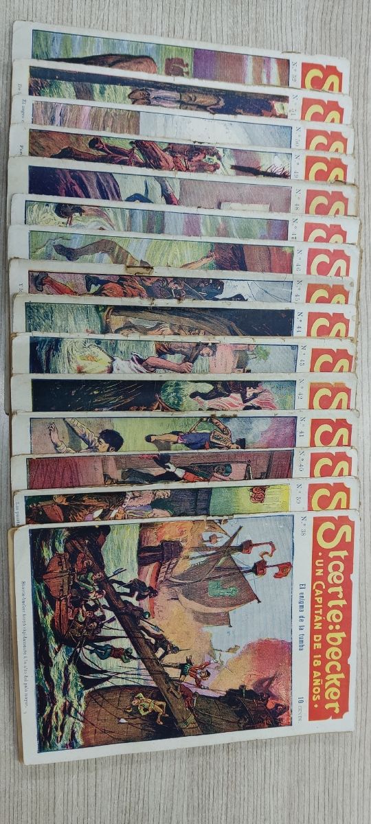 30 libros Stoerte:becker un capitán de 18 años