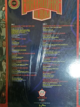 Rock Aid Armenia Vinilo Iron Maiden.