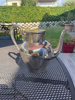 TEIERA BROCCA CAFFETTIERA SILVER PLATED VINTAGE