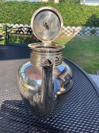 TEIERA BROCCA CAFFETTIERA SILVER PLATED VINTAGE