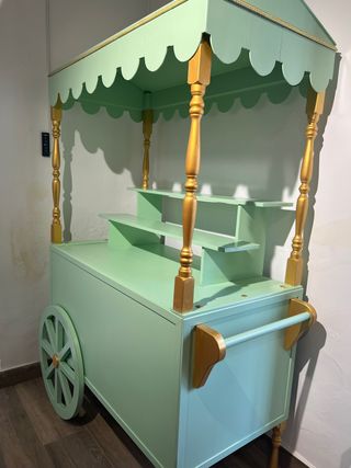 Carrito helados y candy bar
