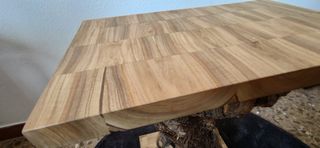 Mesita Auxiliar Rústica