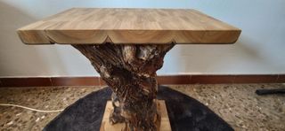 Mesita Auxiliar Rústica