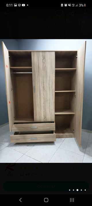 ARMARIOS 3 PUERTAS NUEVOS