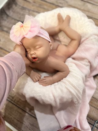 Bebé silicona de platino cuerpo completo