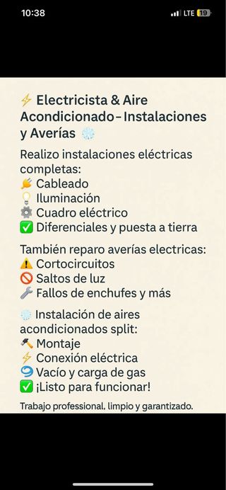 ELECTRICIDAD VGANDIA-VALENCIA