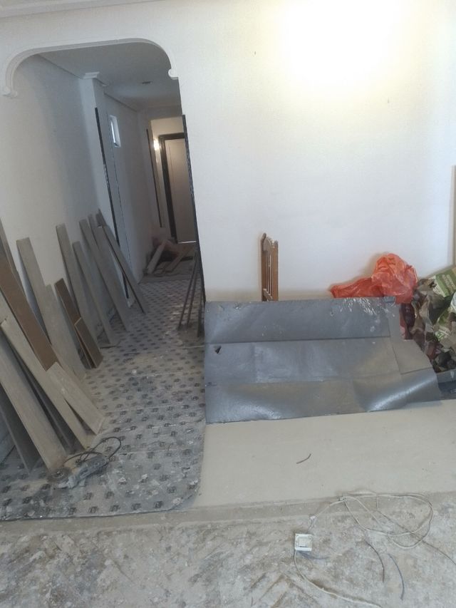 colocación de tarima flotante