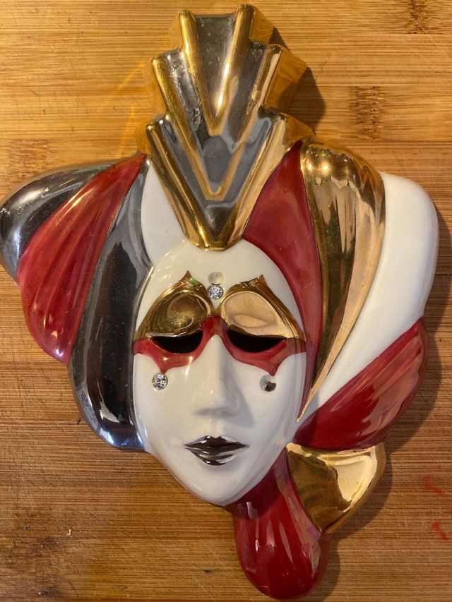 Mascara Veneciana de Porcelana Galos 