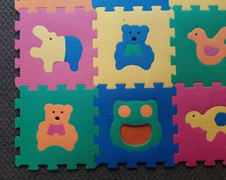 Alfombra puzzle EVA para bebes