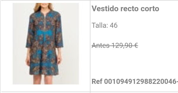 Vestido Niza T.46
