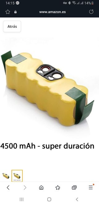 Batería 4500mah para Roomba Irobot 900 800 700 600