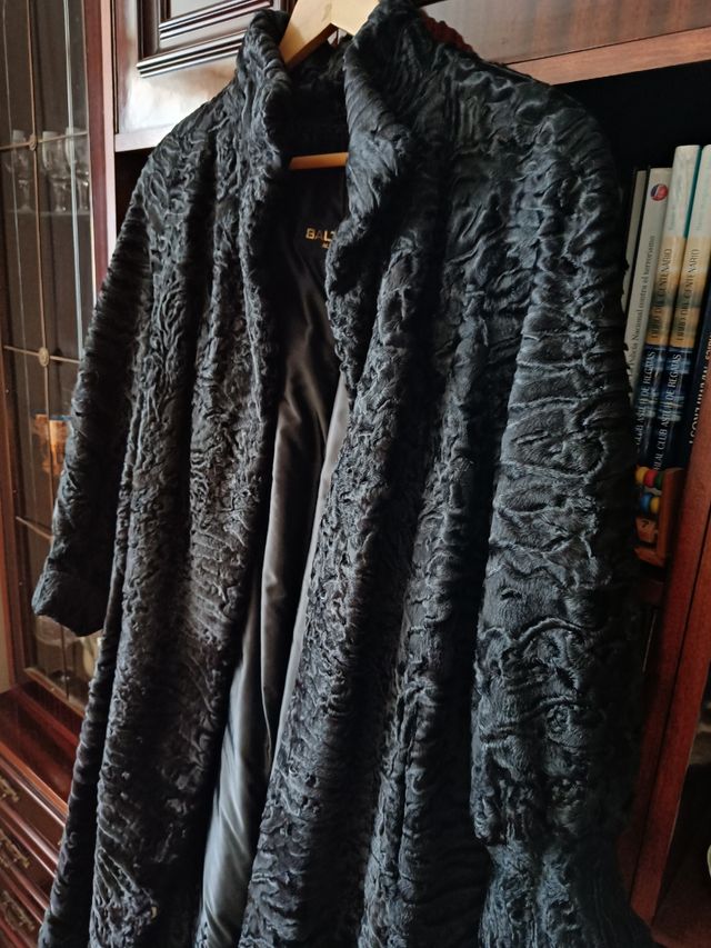 Abrigo alta peletería