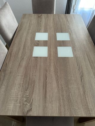 Mesa comedor + 6 Sillas