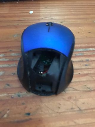 Mouse azul oscuro