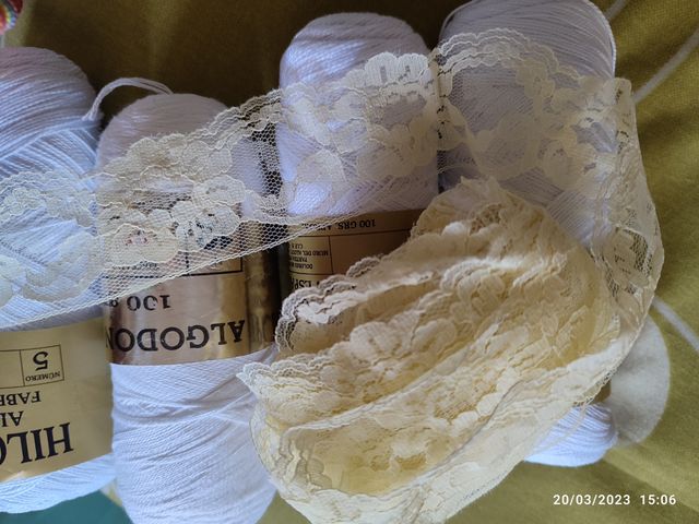 Filato egiziano all'uncinetto 100% cotone