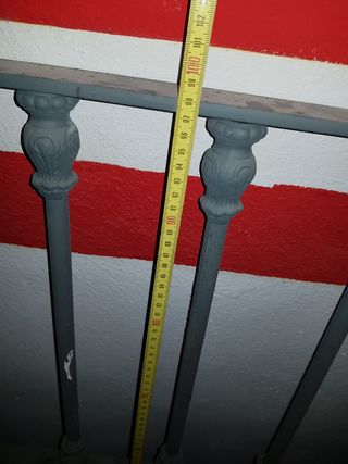 reja de hierro maciza