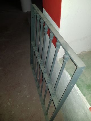 reja de hierro maciza