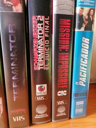 PELÍCULAS VHS