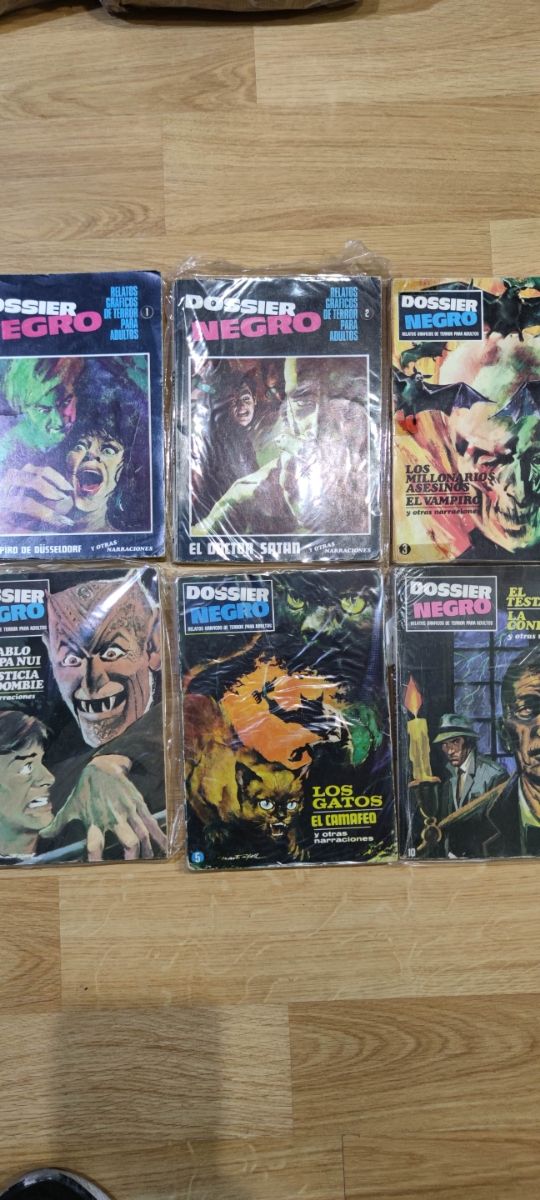 DOSSIER NEGRO Tebeos Ediciones Zinco